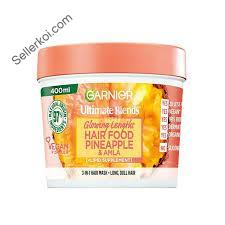 Garnier Ultimate Blends Glowing Lengths Pineapple & Amla Hair Food 3-in-1 Hair Mask Treatment